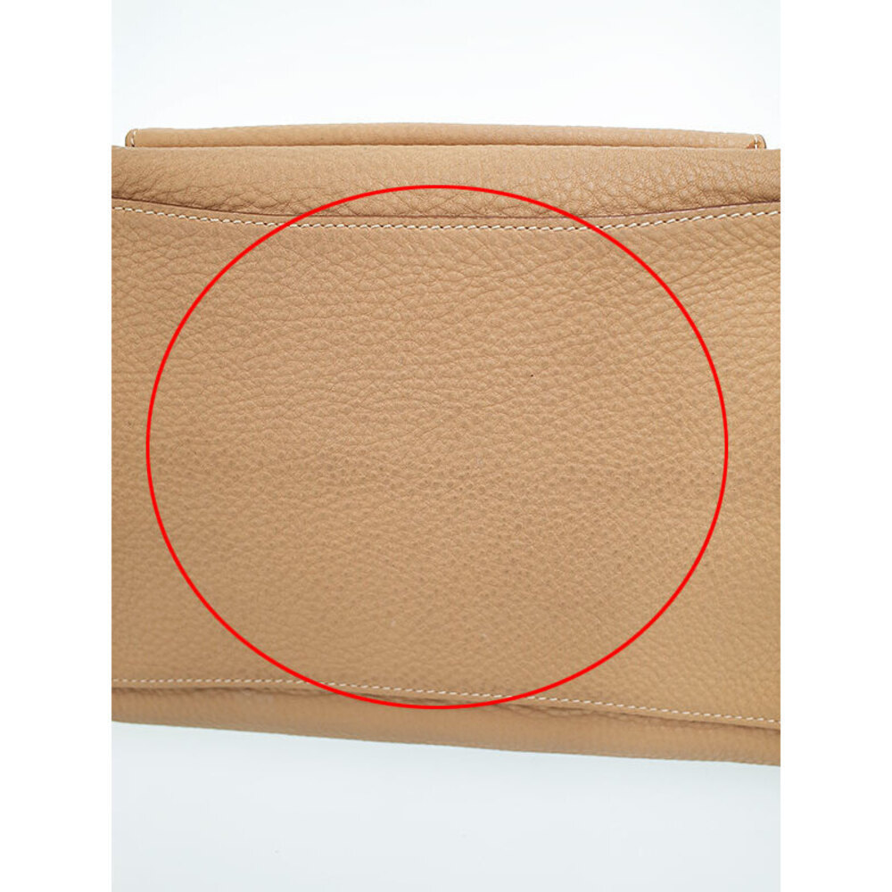 Prada Sughero Vitello Daino Leather Double Handle Tote Bag Tan Brown - Picture 5 of 9